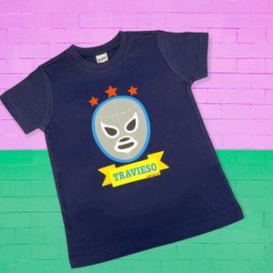 Travieso Luchador Tee or Onesie