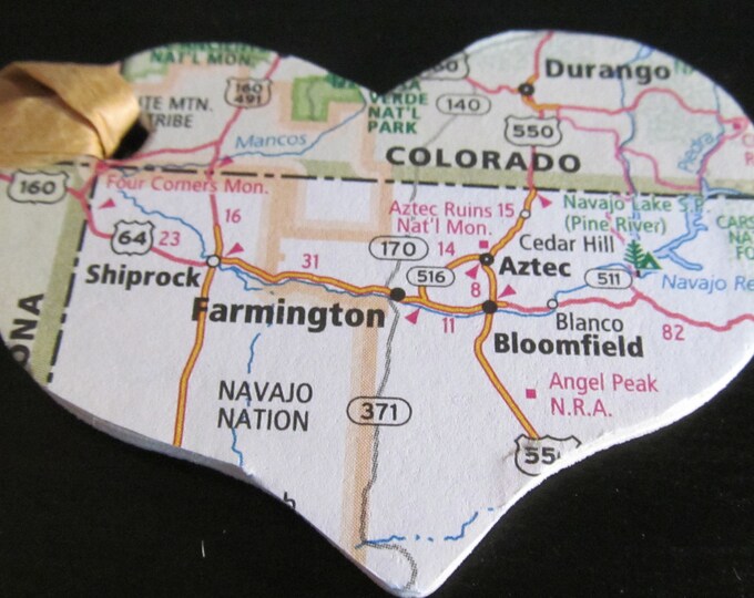 New Mexico, Shiprock, Farmington, Aztec, Bloomfield, Colorado, Durango