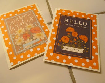 Set of Two Greeting Cards