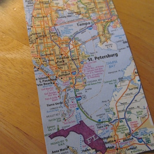 Road Trip Gift Tag/Bookmark -- Florida, St. Petersburg, Tampa, Tampa Bay