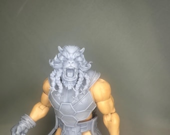 1/12 scale battle beast kit  from invincible boy show made for Adam body figure