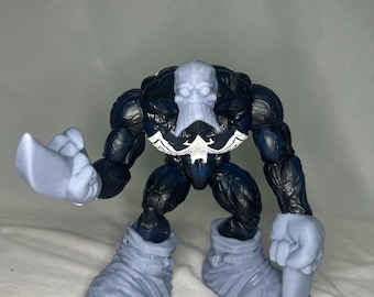 The maxx 3d printed 1/12 headscuplt 4 different heads an hands