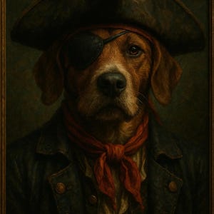 Custom Pet Portrait | Renaissance Style | Hand-Painted Canvas | Royal Pet Art | Digital Portrait Painting | Personalized Pet Art | Oil Paint