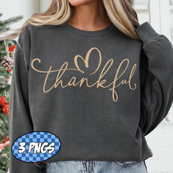 Thankful Png, Thanksgiving Png, Fall PnG, Thanksgiving Quote Png, Thankful And Blessed Png