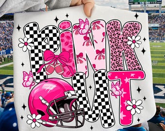Sublimación de fútbol rosa con estampado de leopardo y estrellas, sublimación de fútbol contra el cáncer de mama, día del juego de concienciación de moda