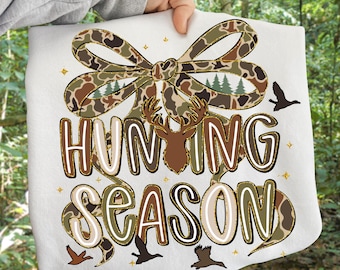 Hunting Season Png, Deer Antler Shirt Design, Camo Bow Png, Fall Country Png, Duck Hunter Png, Outdoor Sublimation, Rustic Western Png