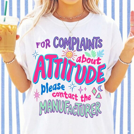 For Complaints About Attitude PNG, Funny Sarcastic Quote Sublimation, Retro Y2K Funny Sassy Contact Manufacturer PNG Digital Download