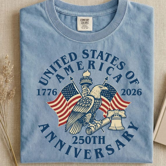 USA 250th Anniversary Sublimation Png, America 250 Years PNG, Vintage Eagle png, America 1776-2026 png, 4th of July Png, USA 250 Png
