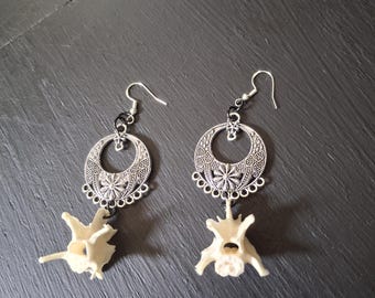 Pendientes de vértebras