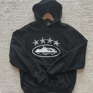 Unisex Jet Black Hoodie Timeless Urban Style for everyday,