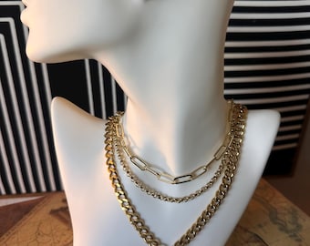 Gold Snake Necklace with Green Eyes Serpent Inspired Jewelry