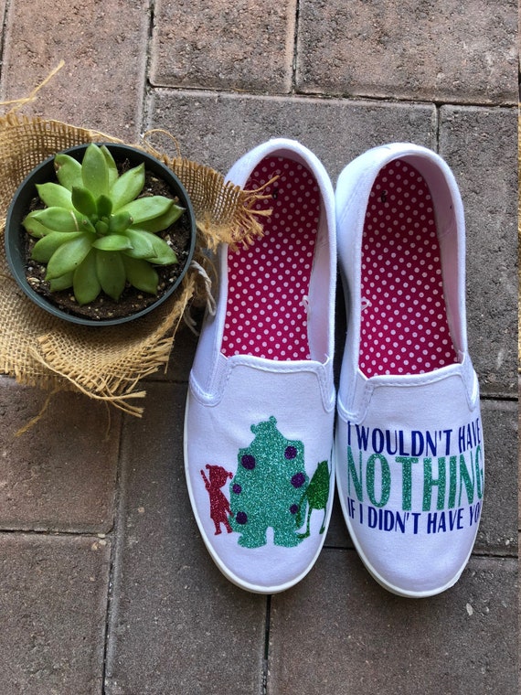 Monsters inc custom shoes Clearance