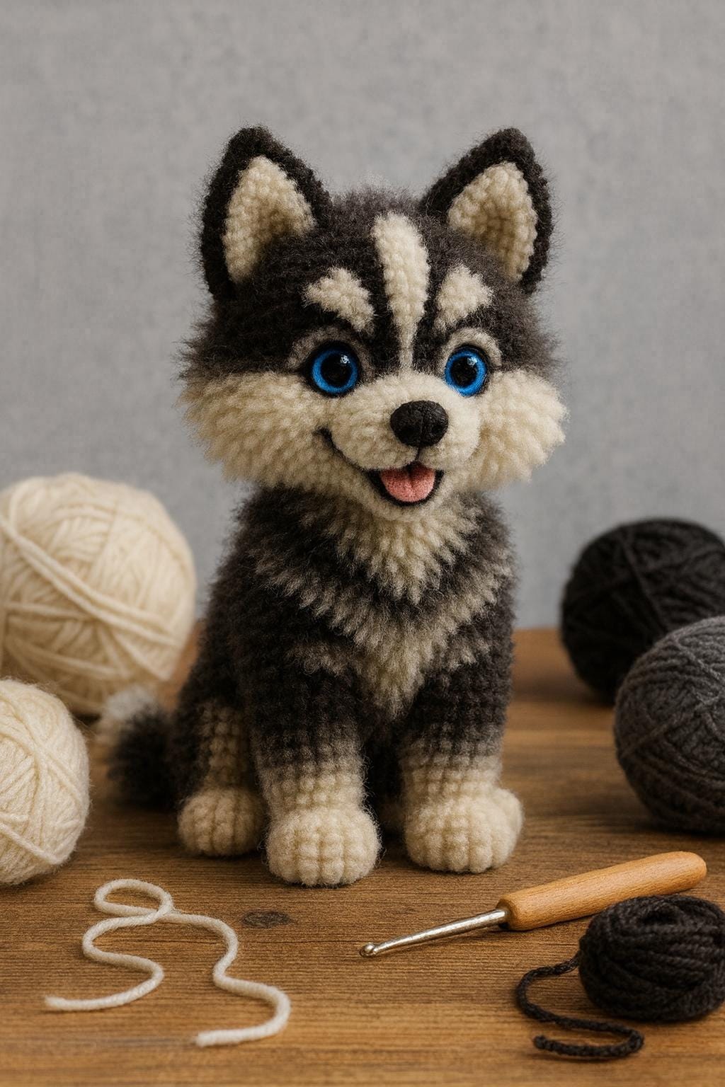 39 Husky Crochet Patterns for Plushies, Loveys, Cup Cozies, and Handmade Gifts 32 Siberian Husky Crochet Pattern: Amigurumi Dog Guide