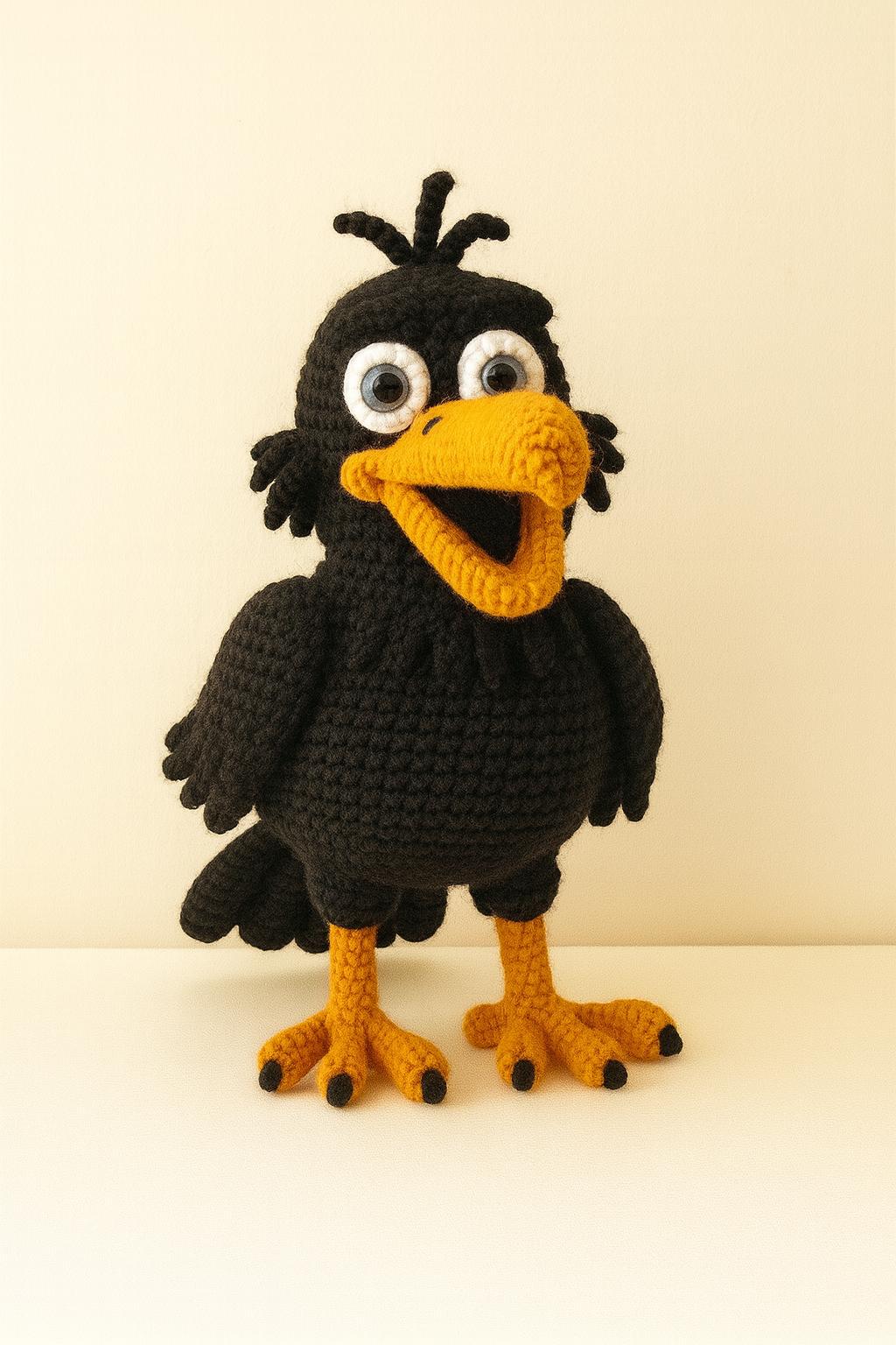 カラスのぬいぐるみ - Etsy 日本