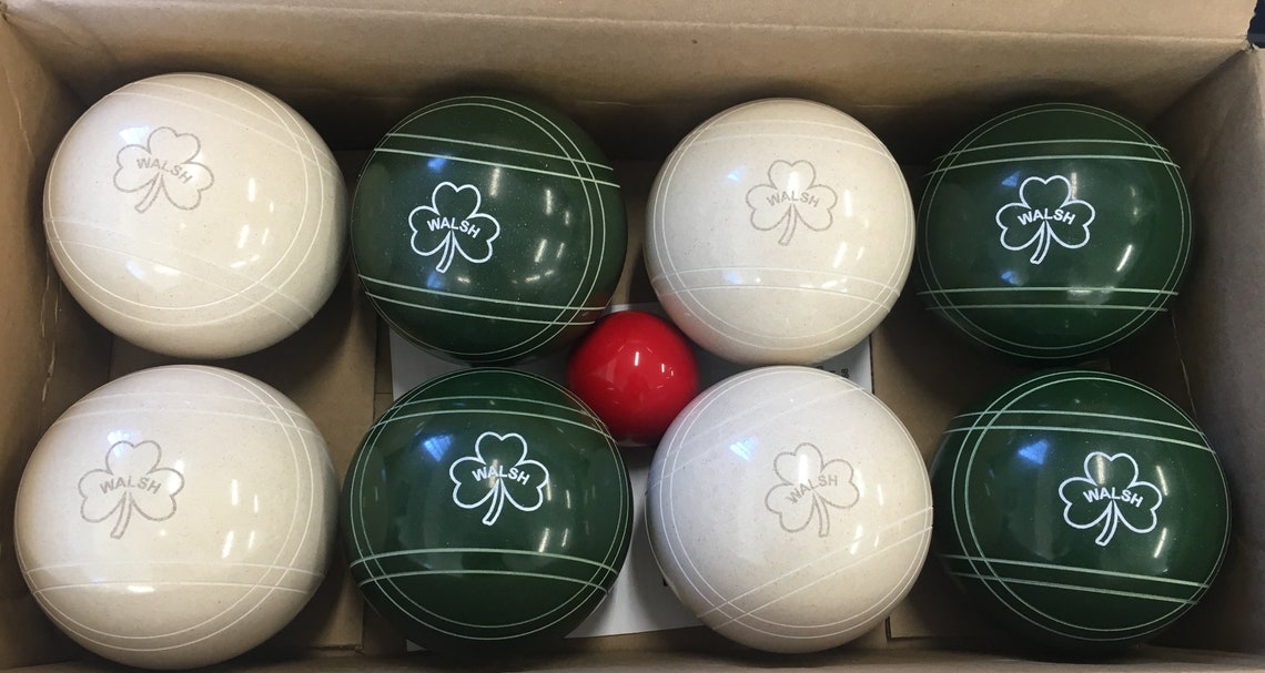 Personalized Bocce Ball Set 110mm EPCO Tournament Balls Etsy