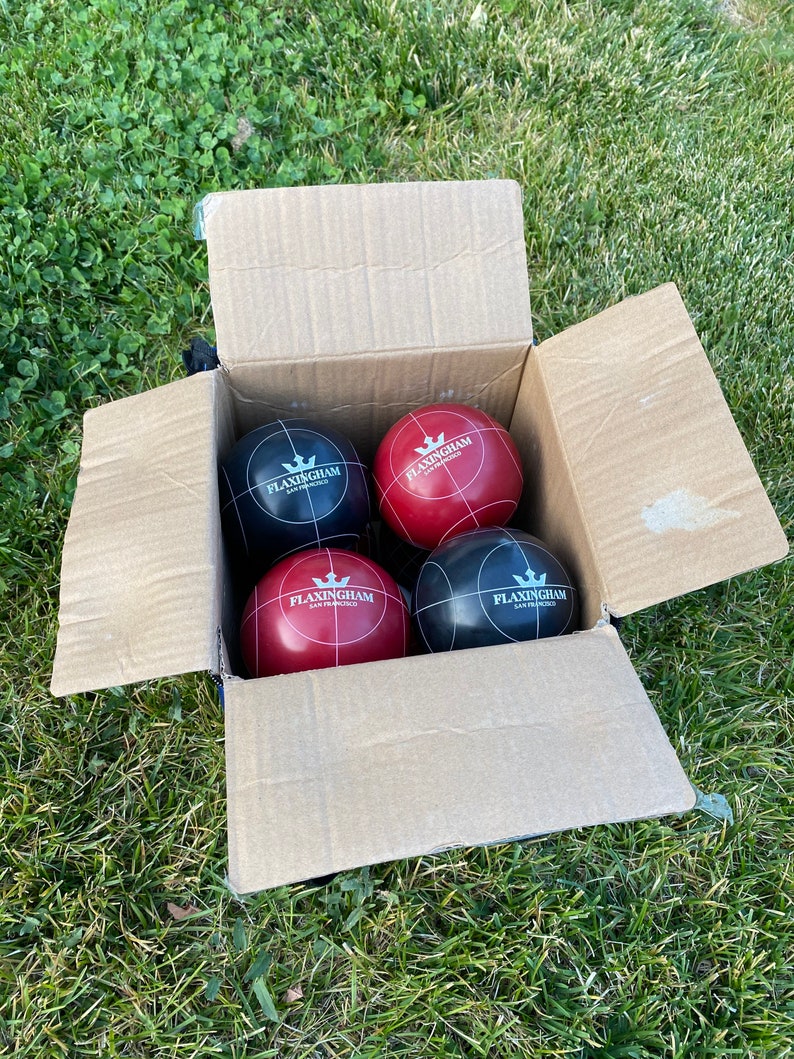 Personalized Bocce Ball Set 100mm Triumph Competition Etsy