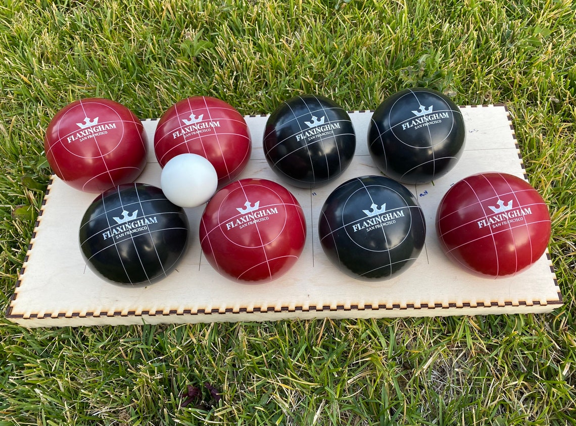 Personalized Bocce Ball Set 100mm Triumph Competition Etsy