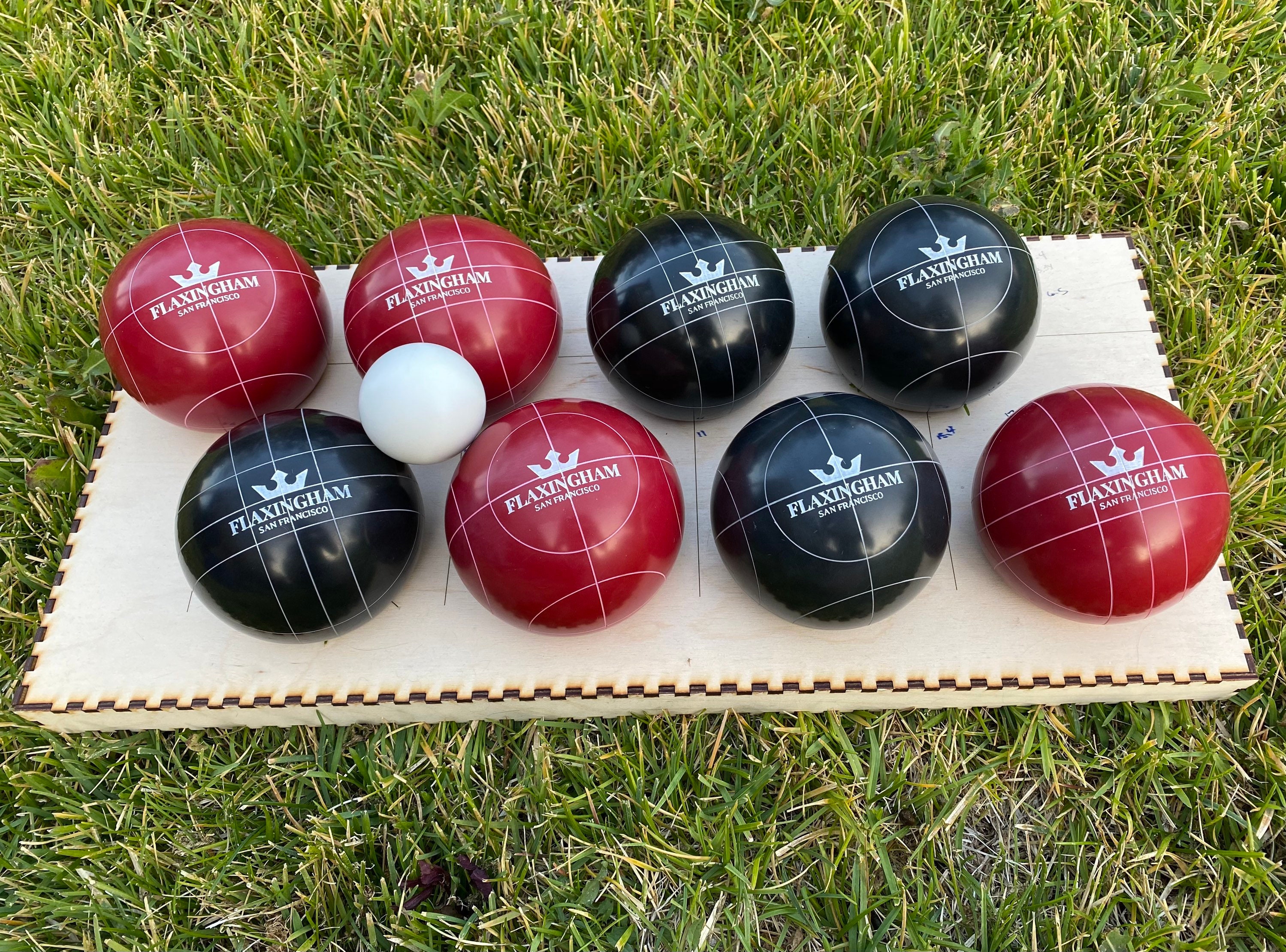 Personalized Bocce Ball Set 100mm Triumph Competition Etsy