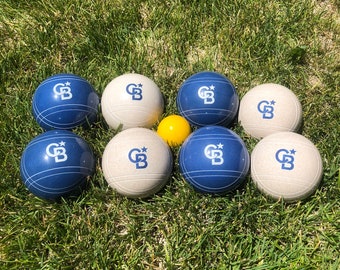 Personalized Bocce Ball Set - 110mm EPCO Tournament Balls