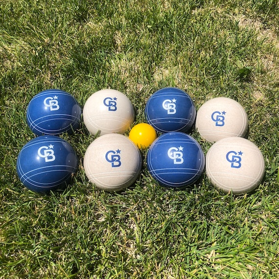 Personalized Bocce Ball Set 110mm EPCO Tournament Balls Etsy