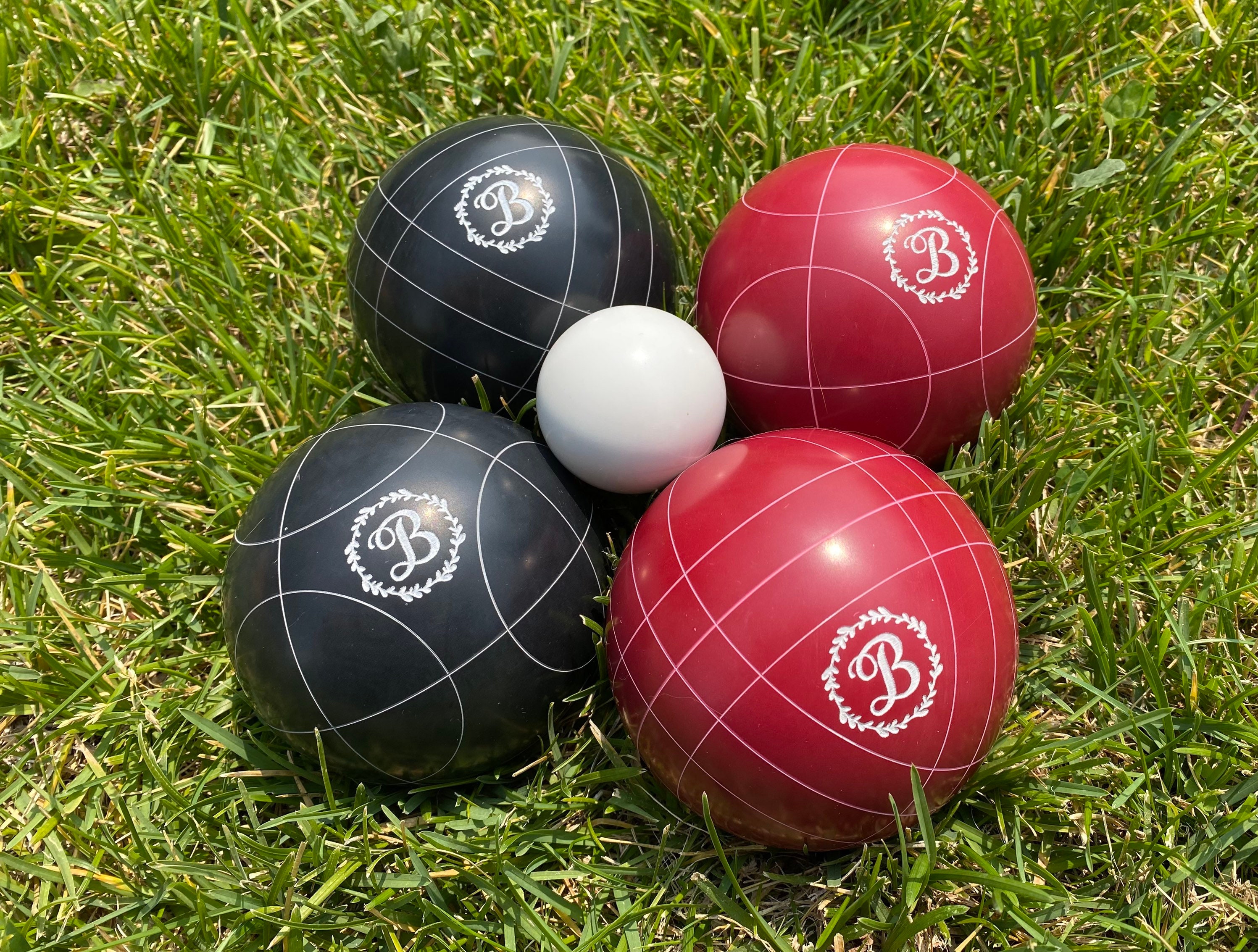 Personalized Bocce Ball Set 100mm Triumph Competition Etsy