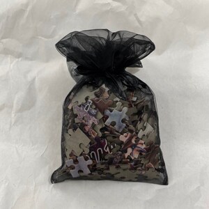 SALE Custom Photo Puzzle Up To 2000 Pieces Organza Bag