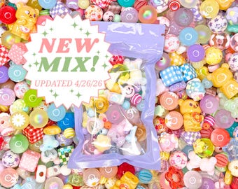 Bead Soup Grab Bag | Colorful Acrylic Mix for Jewelry, Keychains, Crafts, DIY Supplies