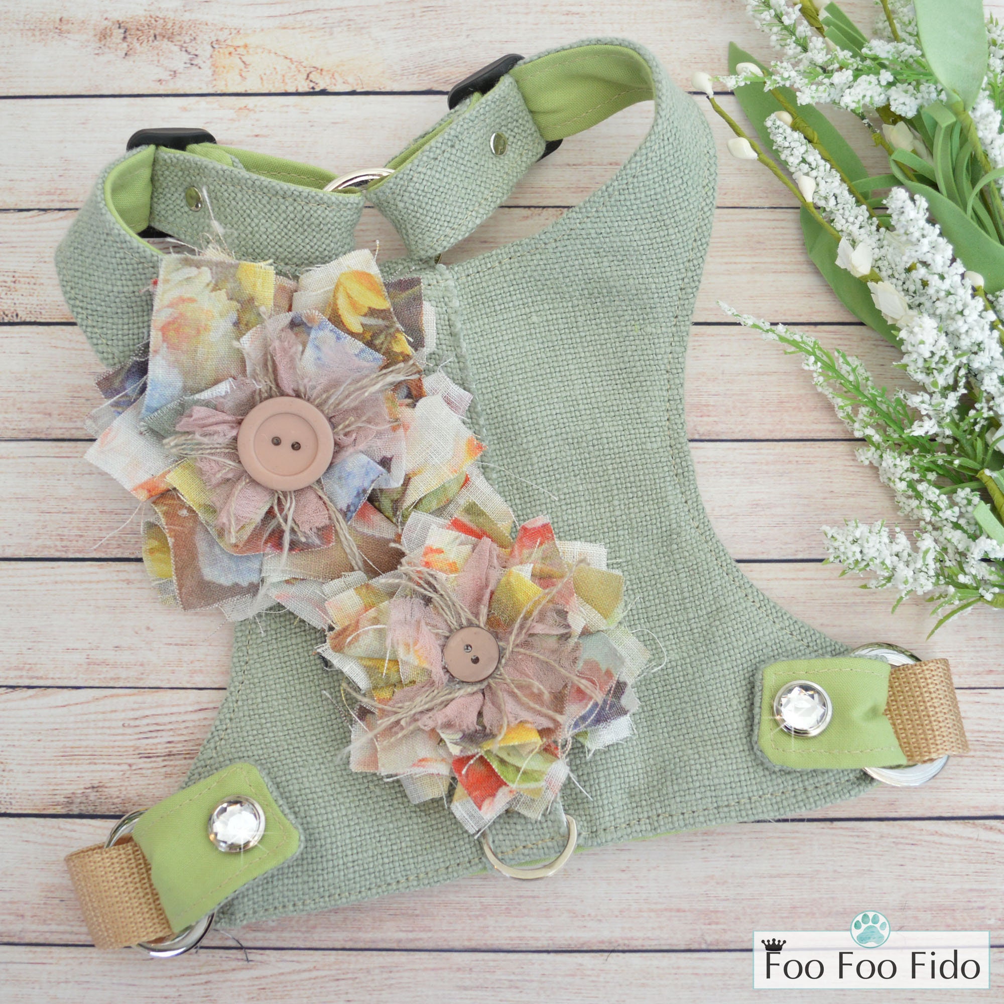 Create your own dog harness adjustable choke free nile etsy
