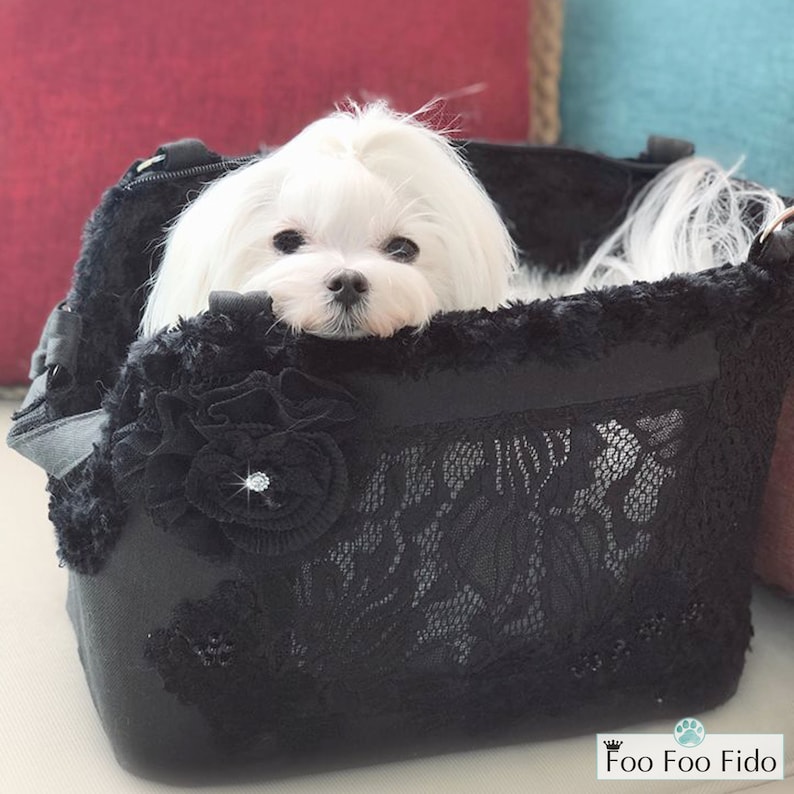 Dog Carrier Bag Luxury Dog Bag Airline Dog Travel Purse Etsy