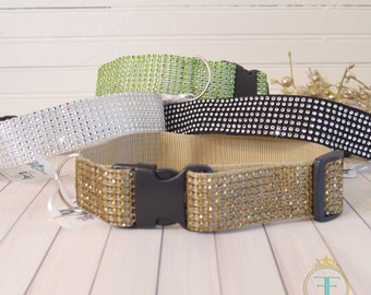 Strass Hundehalsband: Sparkly Bling Haustier Halskette