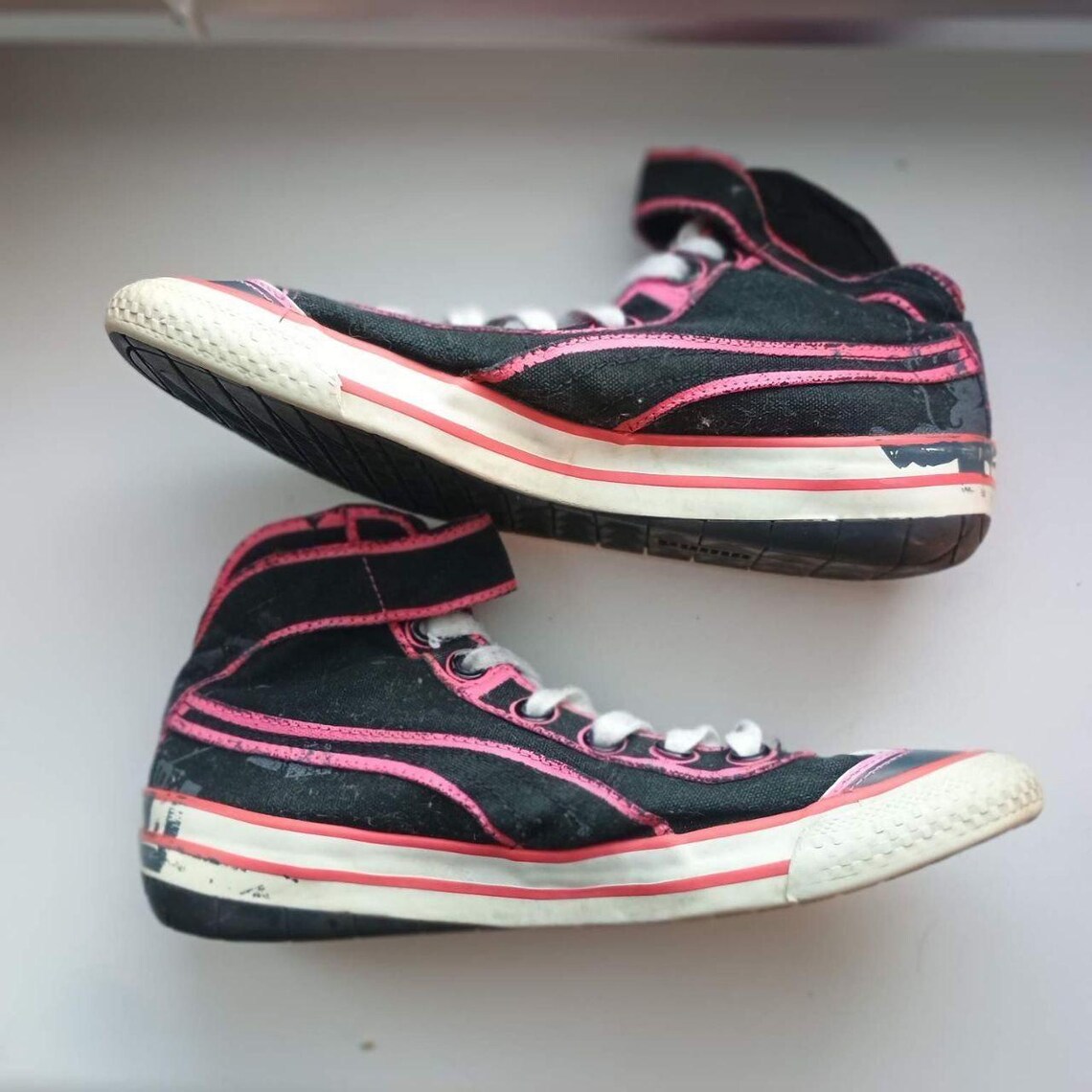 Puma 917 Mid Eurocks Women's Mid Top Sneakers Textile Shoes US 6.5 UK 23 cm, foto 2 de 5