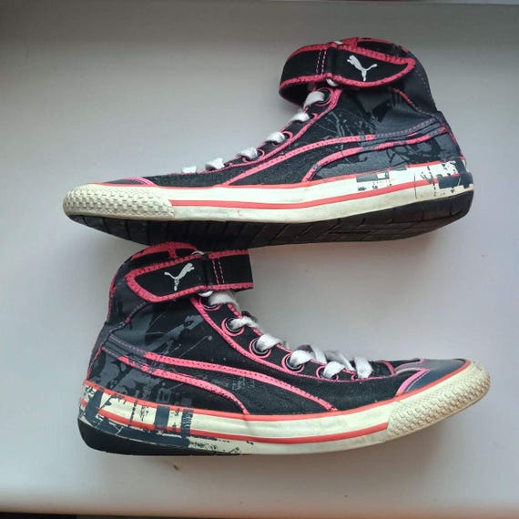Puma 917 Mid Eurocks Women's Mid Top Sneakers Textile Shoes US 6.5 UK 23 cm