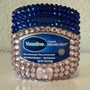 rhinestone bling crystal Vaseline