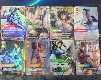 Riftbound Proxy Cards - Sexy Waifu Champions and Legends