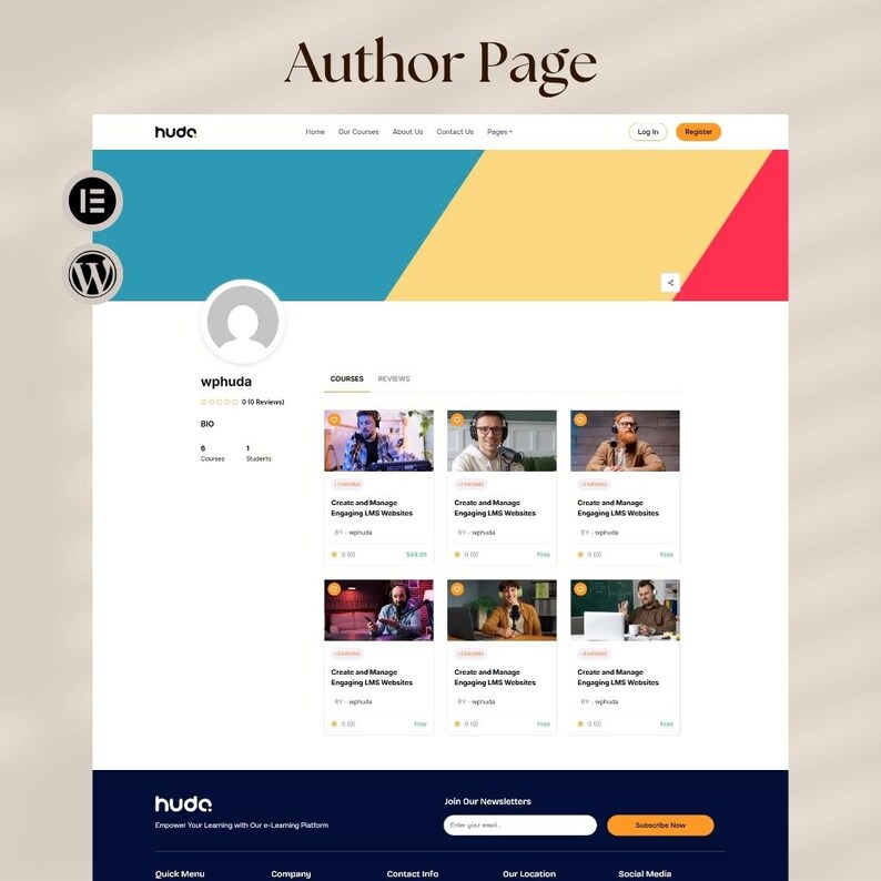 LMS WordPress Theme | E-Learning Elementor Template | Online Course Website | WooCommerce | Coaching & Academy image 5