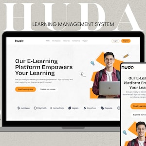 WordPress Theme, Elementor Website Template, LMS E-Learning WordPress Theme, Online Course & Coaching Site, Ecommerce Website, Sales Page