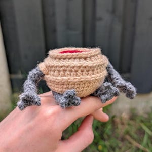 Pot Boy Crochet Pattern | PDF Amigurumi Pattern, inspired by soulslike warrior jar, unofficial game decor for gamer geeks and amigurumi fans