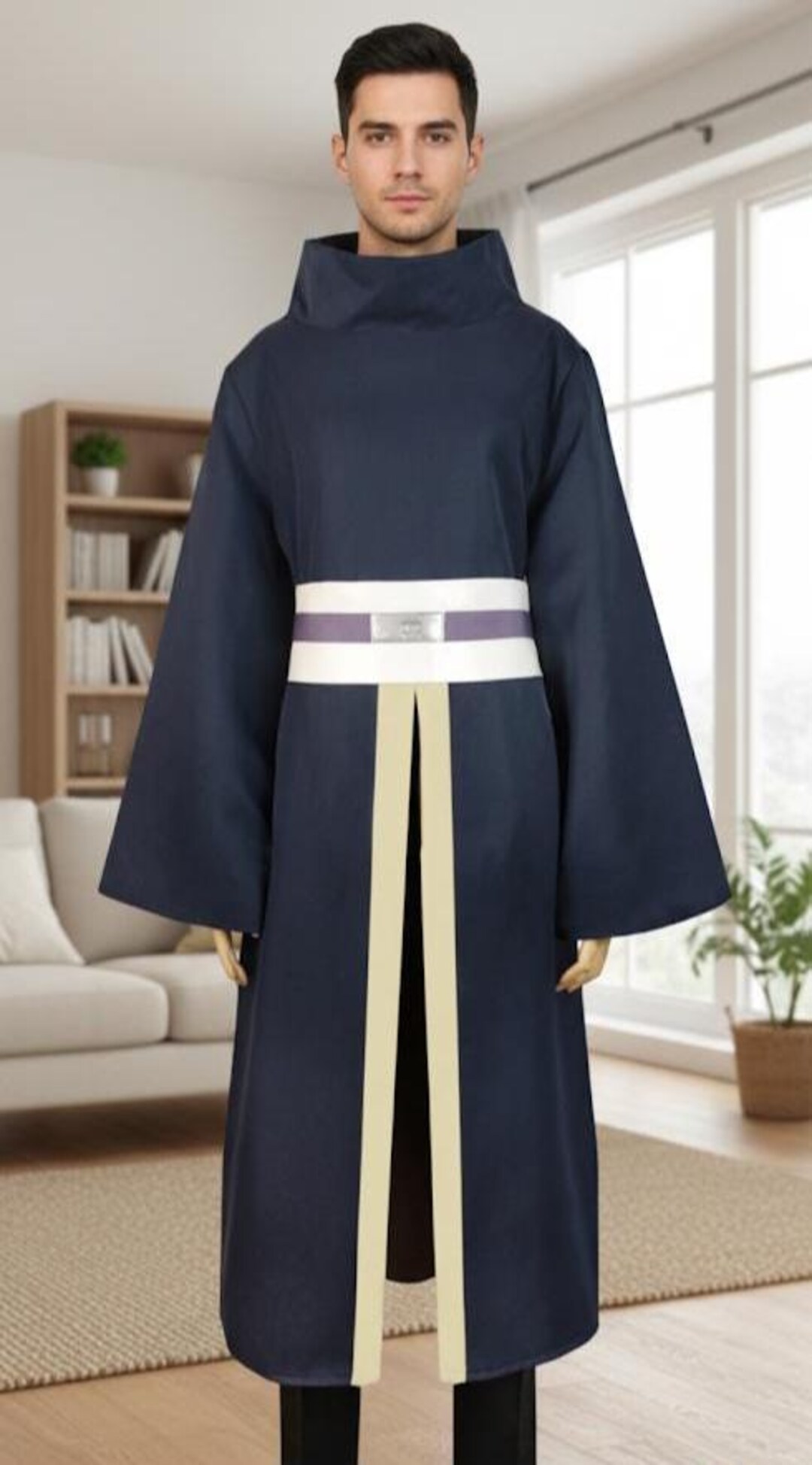 Uchiha Madara Obito Naruto Halloween Cosplay Costume – Akatsuki Cloak ...