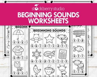 phonics worksheet etsy