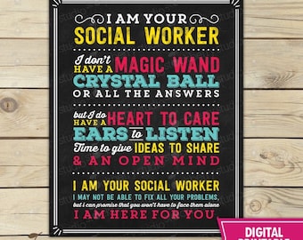 Social Work Office Sign - Etsy