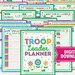 Troop Leader Planner Meeting Binder Organizing Binder Scout - Etsy