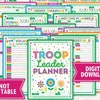 Troop Leader Planner Meeting Binder Organizing Binder Scout Troop ...