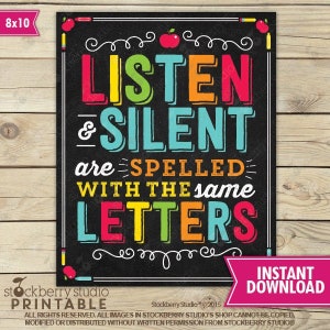 Classroom Rules Poster - Classroom Policies Poster Printable - Classroom Decor - Educational Poster - Teacher Wall Art - Class Rules Poster