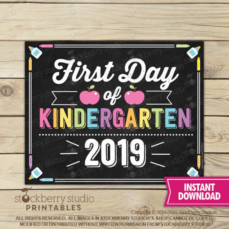 Lady Initial Working day of Kindergarten Indicator - 1st Working day of University Printable - To start with Working day of College Indicator - Image Prop - Chalkboard Signal Fast Obtain graphic regarding Printable First Day of Kindergarten Sign titled Lady Very first Working day of Kindergarten Signal - 1st Working day of College or university Printable - Very first Working day of University Indication - Photograph Prop - Chalkboard Indication Instantaneous Down load