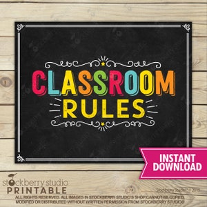 Computer Lab Poster Printable - Computer Lab Decor - Computer Class ...