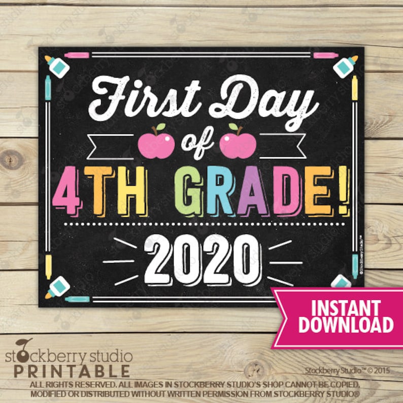 girl-first-day-of-4th-grade-sign-1st-day-of-school-printable-etsy