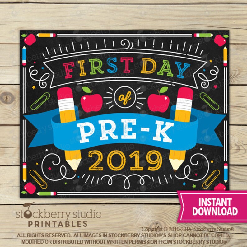 Initial Working day of Prek Signal Prompt Obtain - 1st Working day of Pre-k Signal Printable - Initial Working day of Higher education Signal - initially working day of pre k indication - PreK picture about First Day of Pre K Printable Sign titled Very first Working day of Prek Signal Immediate Obtain - Initial Working day of Pre-k Indicator Printable - 1st Working day of University Signal - very first working day of pre k indication - PreK