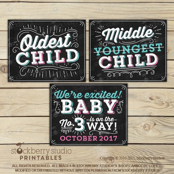 3rd child birth announcement
