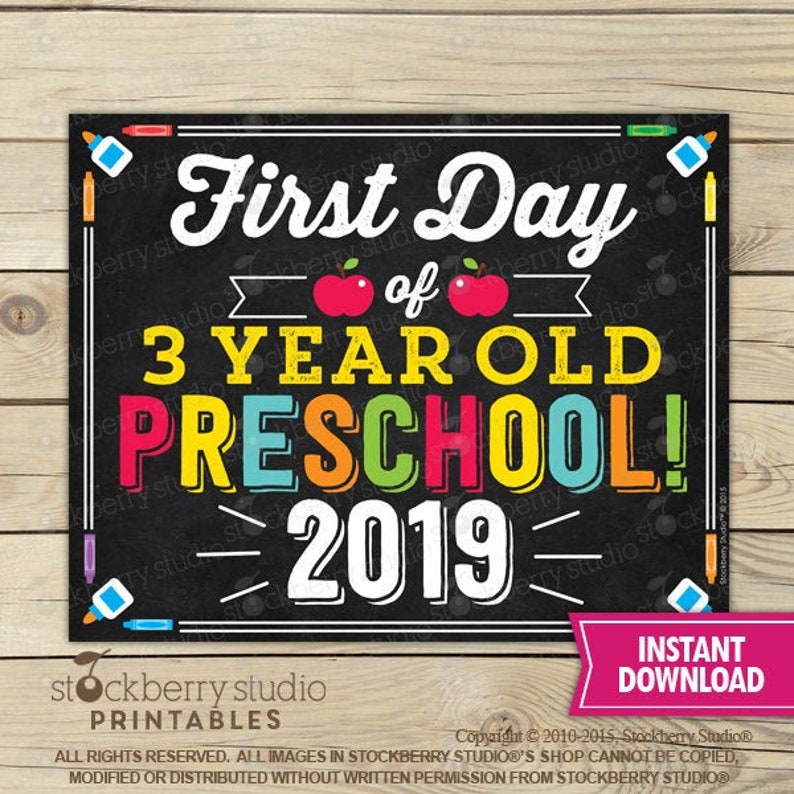 Initial Working day of 3 12 months aged Preschool Signal Printable - 1st Working day of Preschool - Very first Working day of University Signal - Chalkboard Indicator - Immediate Down load picture regarding First Day of Preschool Sign Printable titled Initial Working day of 3 calendar year outdated Preschool Indicator Printable - 1st Working day of Preschool - To start with Working day of Higher education Signal - Chalkboard Signal - Quick Down load