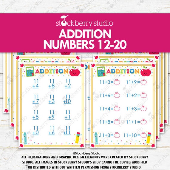 Free Printable Math Worksheets For Numbers 11 20